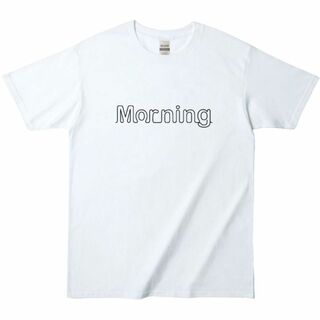 ギルタン(GILDAN)のTW-190   モーニング 朝 朝活 早起き(Tシャツ/カットソー(半袖/袖なし))
