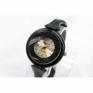 【W147-39】動作品 電池交換済 Rapport ラポール バングル 腕時計(腕時計)