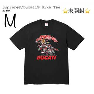 シュプリーム(Supreme)のSupreme x Ducati Bike Tee "black"(Tシャツ/カットソー(半袖/袖なし))
