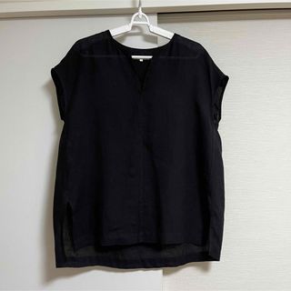 23区 LIBECOLINEN スキッパー ブラウス リネン 麻　¥18,700