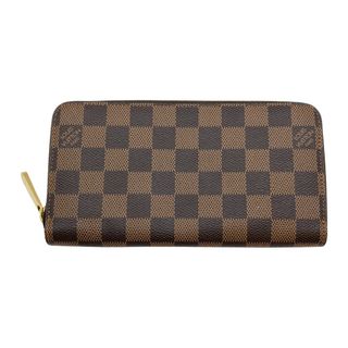 ルイヴィトン(LOUIS VUITTON)の◎◎LOUIS VUITTON ルイヴィトン ダミエ ジッピーウオレット ラウンドジップウォレット 長財布 N60015 ブラウン(財布)