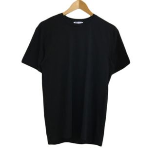 ZARA - ザラ Tシャツ カットソー クルーネック 無地 半袖 USA L 黒