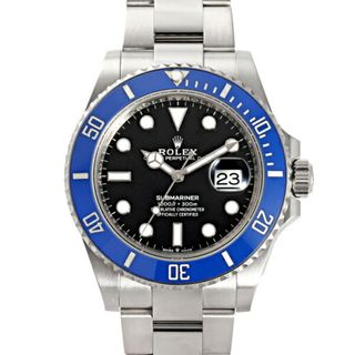 ロレックス(ROLEX)のロレックス ROLEX サブマリーナー デイト 126619LB ブラック/ドット文字盤 中古 腕時計 メンズ(腕時計(アナログ))