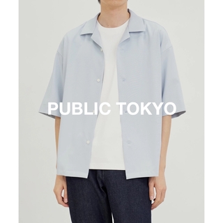 パブリックトウキョウ(PUBLIC TOKYO)のPUBLIC TOKYO  パブリックトウキョウ　GRクロスオープンカラーシャツ(シャツ)