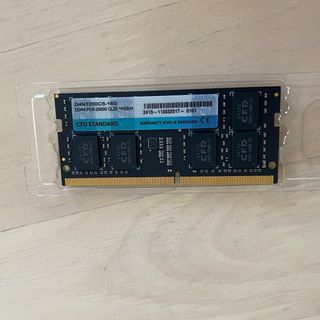 CFD - CFD STANDARD メモリ D4N3200CS-16G 16GB 1枚 