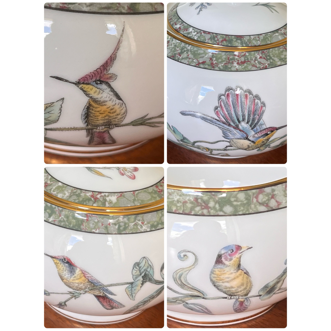 WEDGWOOD - 【黒壺美品】ウェッジウッド☆ハミングバード WEDGWOOD - 【黒壺美品】ウェッジウッド☆ハミングバード