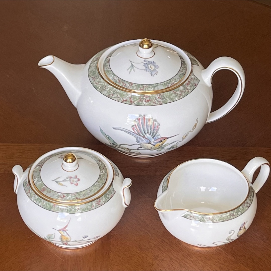 WEDGWOOD - 【黒壺美品】ウェッジウッド☆ハミングバード WEDGWOOD - 【黒壺美品】ウェッジウッド☆ハミングバード