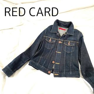 レッドカード(RED CARD)の美品【RED CARD】デニムジャケット インディゴブルー size1(Gジャン/デニムジャケット)
