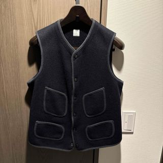 アナトミカ(ANATOMICA)のANATOMICA アナトミカ BEACH CLOTH VEST 42 ネイビー(ベスト)