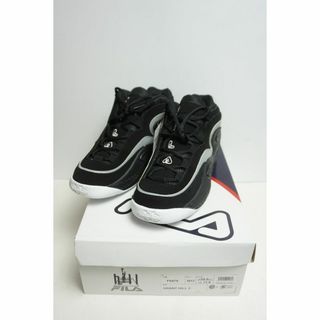 FILA - 極美品 正規 FILA グラントヒル3 スニーカー F0478 黒521O▲