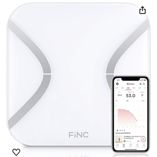 【未使用新品】FiNC（フィンク）  体重計  オリジナル体組成計(体重計)