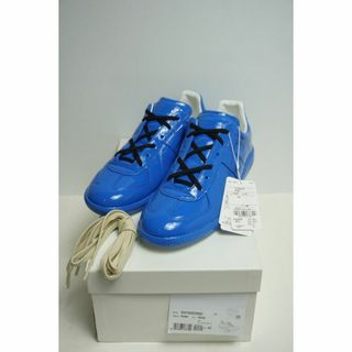 Maison Martin Margiela - 新品22SS メゾンマルジェラ コーティング ジャーマントレーナー 青514O▲