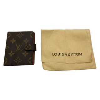 ルイヴィトン(LOUIS VUITTON)の◎◎LOUIS VUITTON ルイヴィトン アジェンダ・ミニ 手帳カバー R20007 ブラウン(手帳)