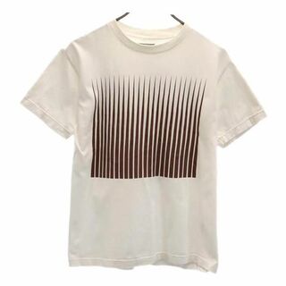 シーイー 日本製 プリント 半袖 Tシャツ ホワイト系 C.E メンズ(Tシャツ/カットソー(半袖/袖なし))