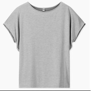 ユニクロ(UNIQLO)のユニクロ ドレープクルーネックT(半袖)(Tシャツ(半袖/袖なし))