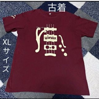 ムジルシリョウヒン(MUJI (無印良品))の古着　UNIQLO　プリントTシャツ　XLサイズ　PURPLE(Tシャツ/カットソー(半袖/袖なし))