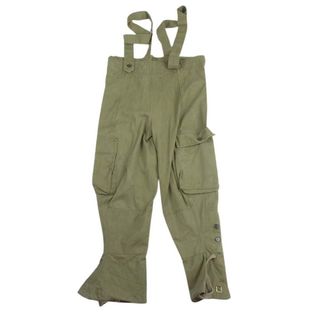 イタリアンアーミー ITALIAN ARMY ヴィンテージ イタリア軍　MOTOR CYCLE PANTS　バイク部隊　モーター サイクル パンツ ベージュ系【中古】(その他)