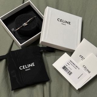 セリーヌ(celine)のCELINE トリオンフブレスレットシルバー(ブレスレット/バングル)