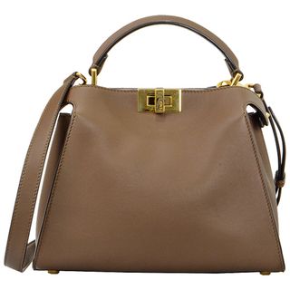 フェンディ(FENDI)のフェンディ ピーカブー アイコニック エッセンシャリー ハンドバッグ8BN302(ハンドバッグ)