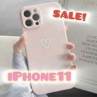 アップル(Apple)の【iPhone11】ピンク iPhoneケース 大人気 シンプル(iPhoneケース)