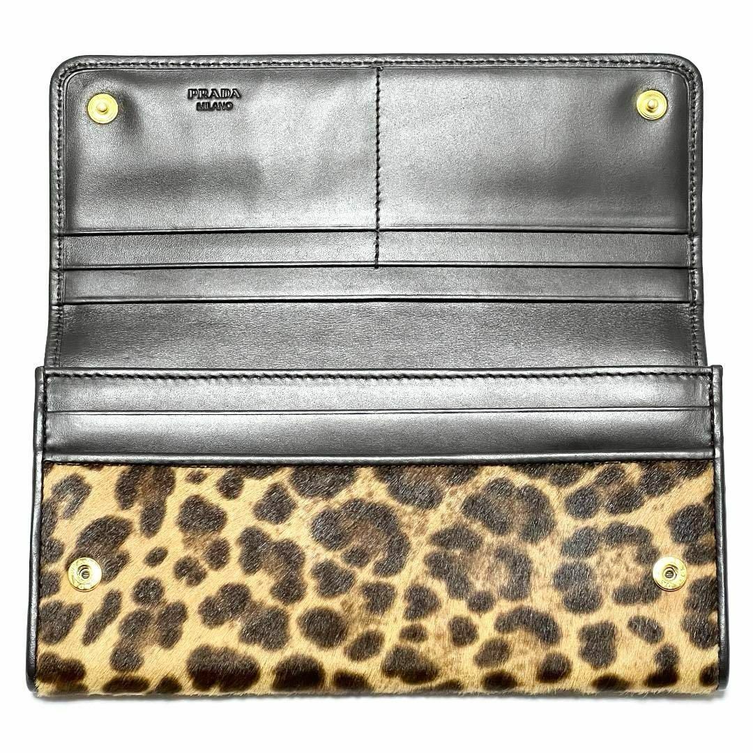PRADA - 【レオパード柄・超美品】プラダ PRADA レディース 財布 PRADA - 【レオパード柄・超美品】プラダ PRADA レディース 財布