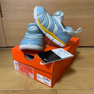 ナイキ(NIKE)の【NIKE】DYNAMO FREE 13cm BLUE(スニーカー)