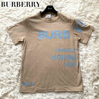 バーバリー(BURBERRY)の未使用級 現行✨バーバリー Tシャツ ホースフェリー ロゴ 半袖 ブラウン(Tシャツ(半袖/袖なし))