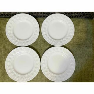 ウェッジウッド(WEDGWOOD)のウェッジウッド　Wedgwood HOME 4枚セット　プレート　白　ホワイト(食器)