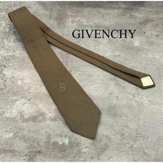 ジバンシィ(GIVENCHY)の『GIVENCHY』ジバンシー エンブロイGロゴネクタイ(ネクタイ)