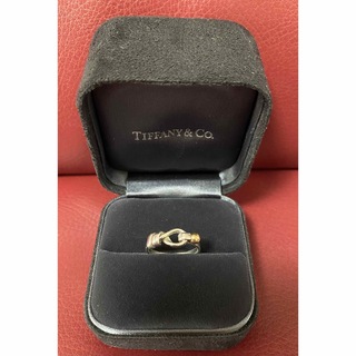 ティファニー(Tiffany & Co.)のティファニー フック＆アイ ラブノット リング シルバー 925 K18(リング(指輪))