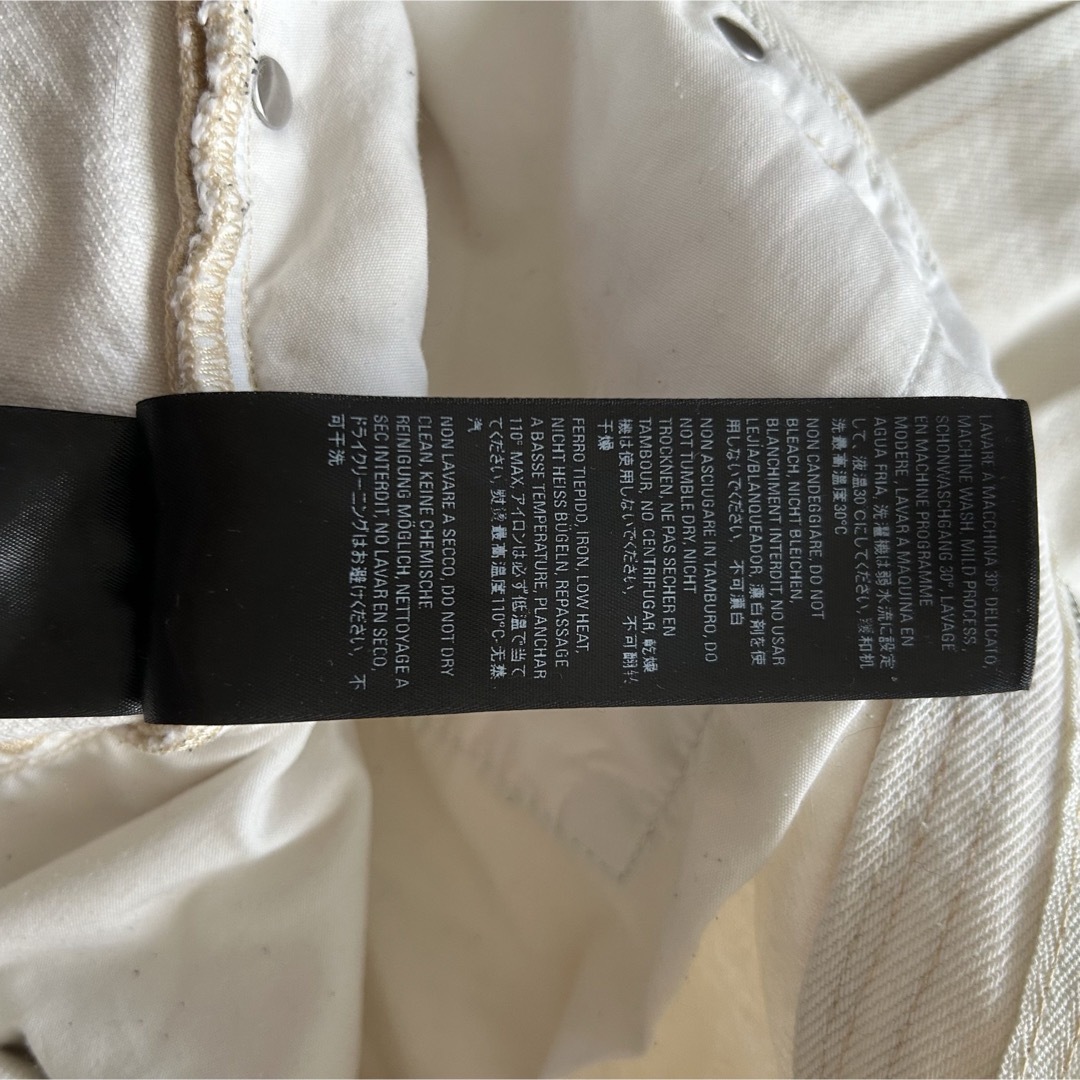 BALENCIAGA - 【名作】BALENCIAGA カーゴパンツ ホワイト サイズ BALENCIAGA - 【名作】BALENCIAGA カーゴパンツ ホワイト サイズ