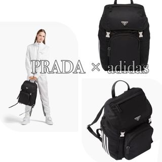 PRADA - PRADA × adidas コラボ ナイロン バックパック【新品】