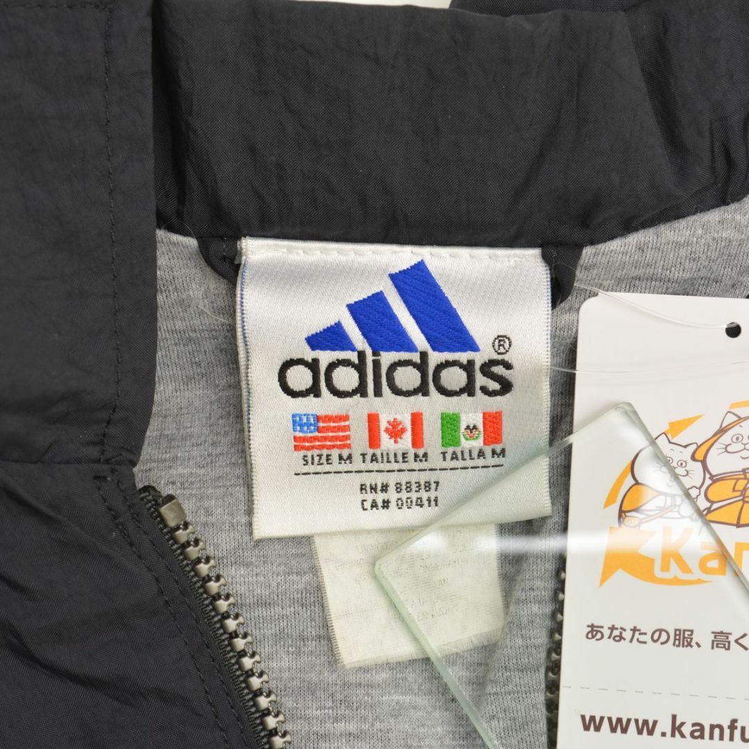 adidas - 【ADIDAS】90s ジップアップ3ラインバックプリント adidas - 【ADIDAS】90s ジップアップ3ラインバックプリント