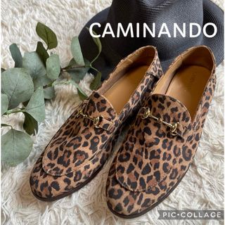 CAMINANDO - Caminando カミナンド　レオパードビットモカシンローファー