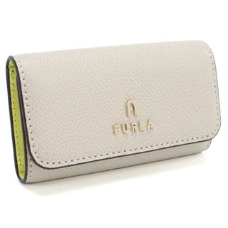 フルラ(Furla)のFurla フルラ FURLA CAMELIA WR00436 4連キーケース PERLA E+ZEST ベージュ系 レディース(キーケース)