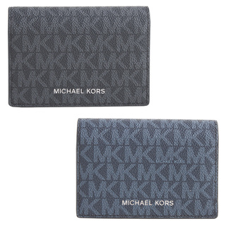 マイケルコース(Michael Kors)のマイケルコース MICHAEL KORS カードケース BLACK(名刺入れ/定期入れ)