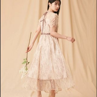 ジルバイジルスチュアート(JILL by JILLSTUART)のJILL by レースドレスワンピース(ロングドレス)