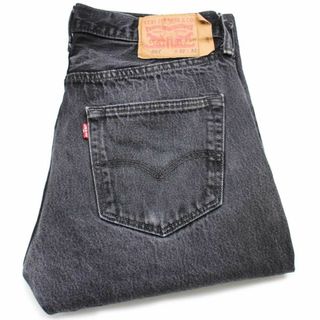 リーバイス(Levi's)のLevi'sリーバイス 501 ブラック デニムパンツ w32 L32★SDP2873 ジーンズ ストレート 66 前期 シングル(デニム/ジーンズ)