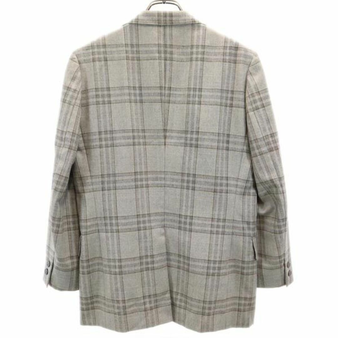 Burberry ◆ チェックウールブレザー オールドBurberrysチェック柄ウールテーラードジャケット