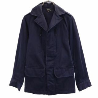 アーペーセー(A.P.C)のアーペーセー フランス製 コットン ジャケット S ネイビー A.P.C. メンズ(その他)