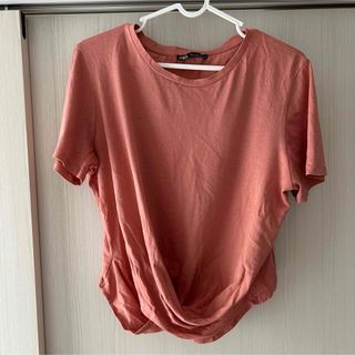 ザラ(ZARA)のZARA Tシャツ　ピンク(Tシャツ(半袖/袖なし))