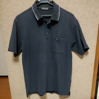 ポロシャツ 半袖ポロシャツ 黒 M中古(ポロシャツ)