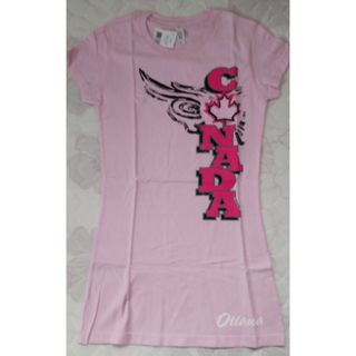 canada Tシャツ  ピンク  S(Tシャツ(半袖/袖なし))