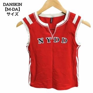 ダンスキン(DANSKIN)のH196 DANSKIN ダンスキン ノースリブカットソー M オレンジ(カットソー(半袖/袖なし))