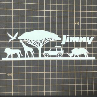 ジムニー　カッティングステッカー　jimny アウトドア カリフォルニア ロンハ(車外アクセサリ)