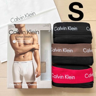 カルバンクライン(Calvin Klein)のカルバンクライン 下着 セット ボクサーパンツ ボクサーブリーフ S コットン(ボクサーパンツ)