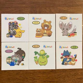 ポケモン - 【203弾】6枚セット　ポケモンパン　デコキャラシール