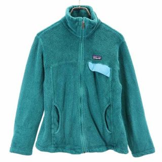 パタゴニア(patagonia)のパタゴニア アウトドア フリースジャケット M 青緑 patagonia レディース(その他)