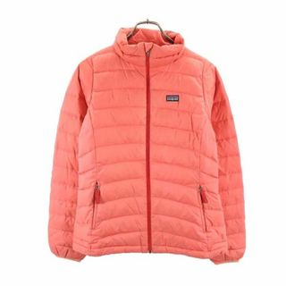 パタゴニア(patagonia)のパタゴニア アウトドア 長袖 ダウンジャケット XL オレンジ patagonia キッズ(ジャケット/上着)