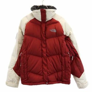 ザノースフェイス(THE NORTH FACE)のノースフェイス 長袖 中綿ジャケット S レッド系 THE NORTH FACE ベンチレーション ロゴ レディース(ダウンジャケット)